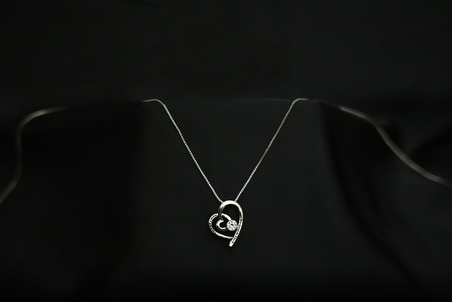 Diamond Heart Pendant