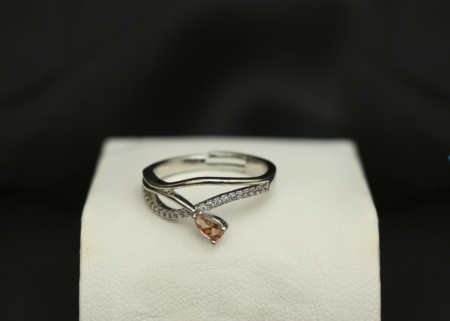 Rosé Solitaire Ring