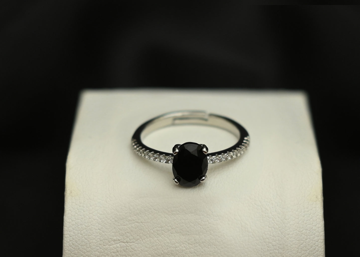 Lavender Halo Ring