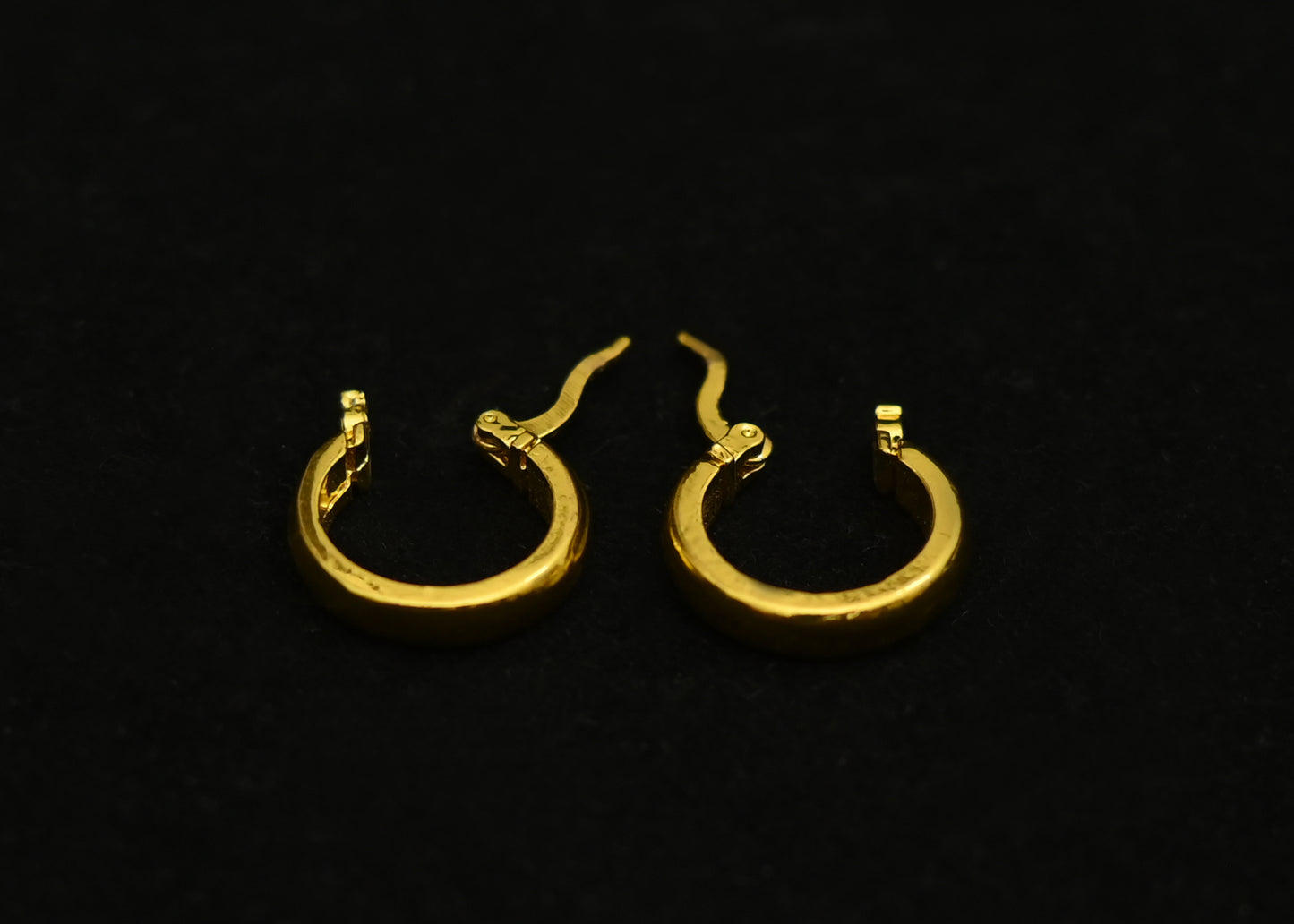 Classic Gold Hoops