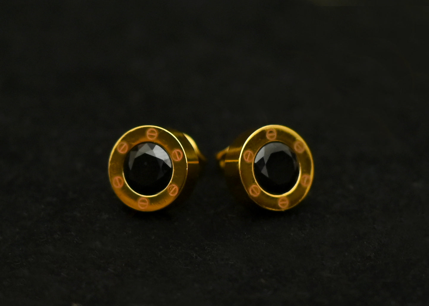 Noir Luxe Studs