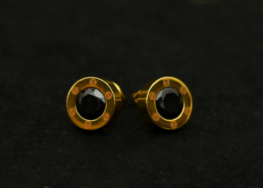 Noir Luxe Studs