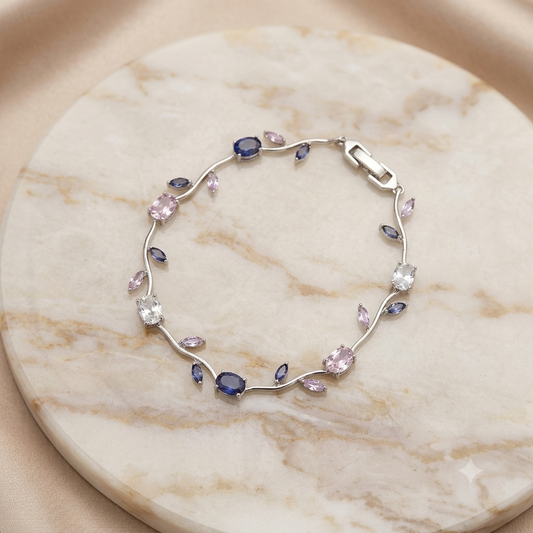 Purple Tulip Bracelet