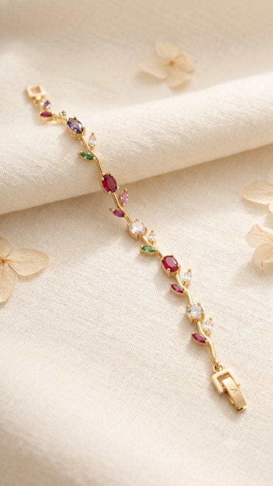 Multi-Color Tulip Bracelet